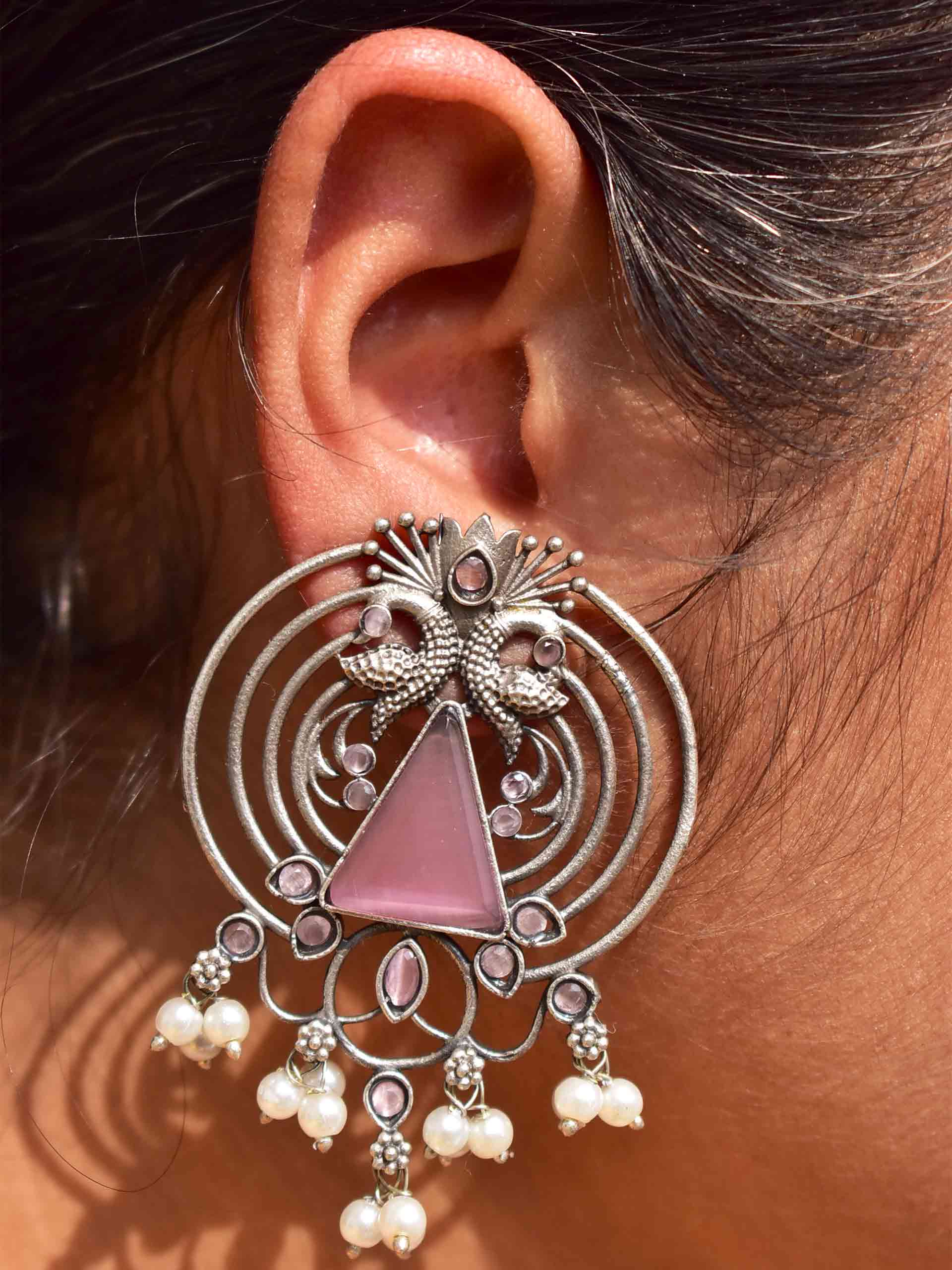 Mor - Earrings