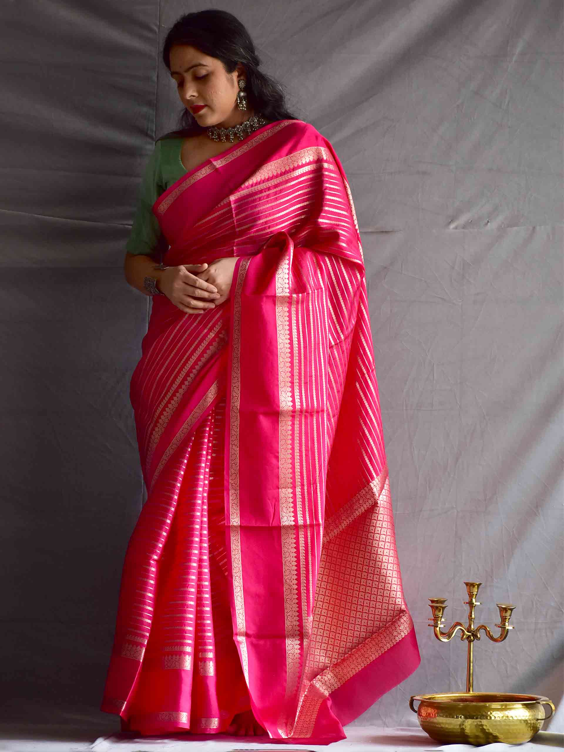 Mrig nayan - Chanderi saree