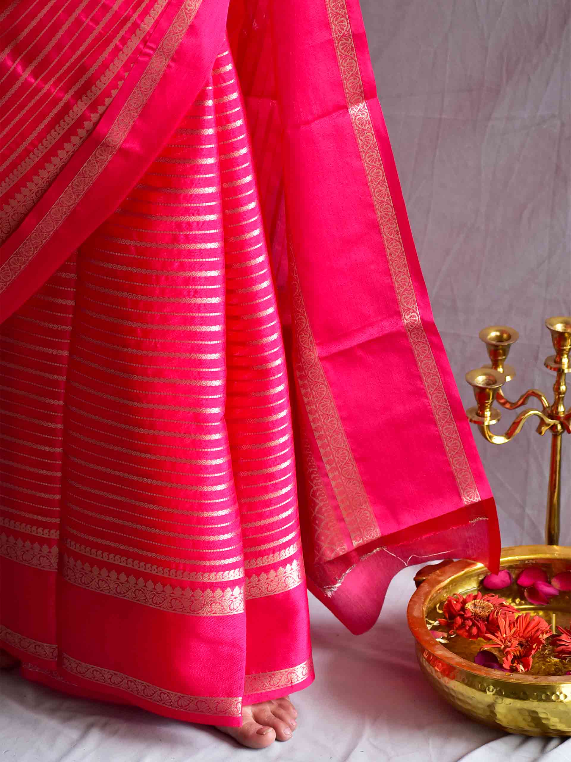 Mrig nayan - Chanderi saree