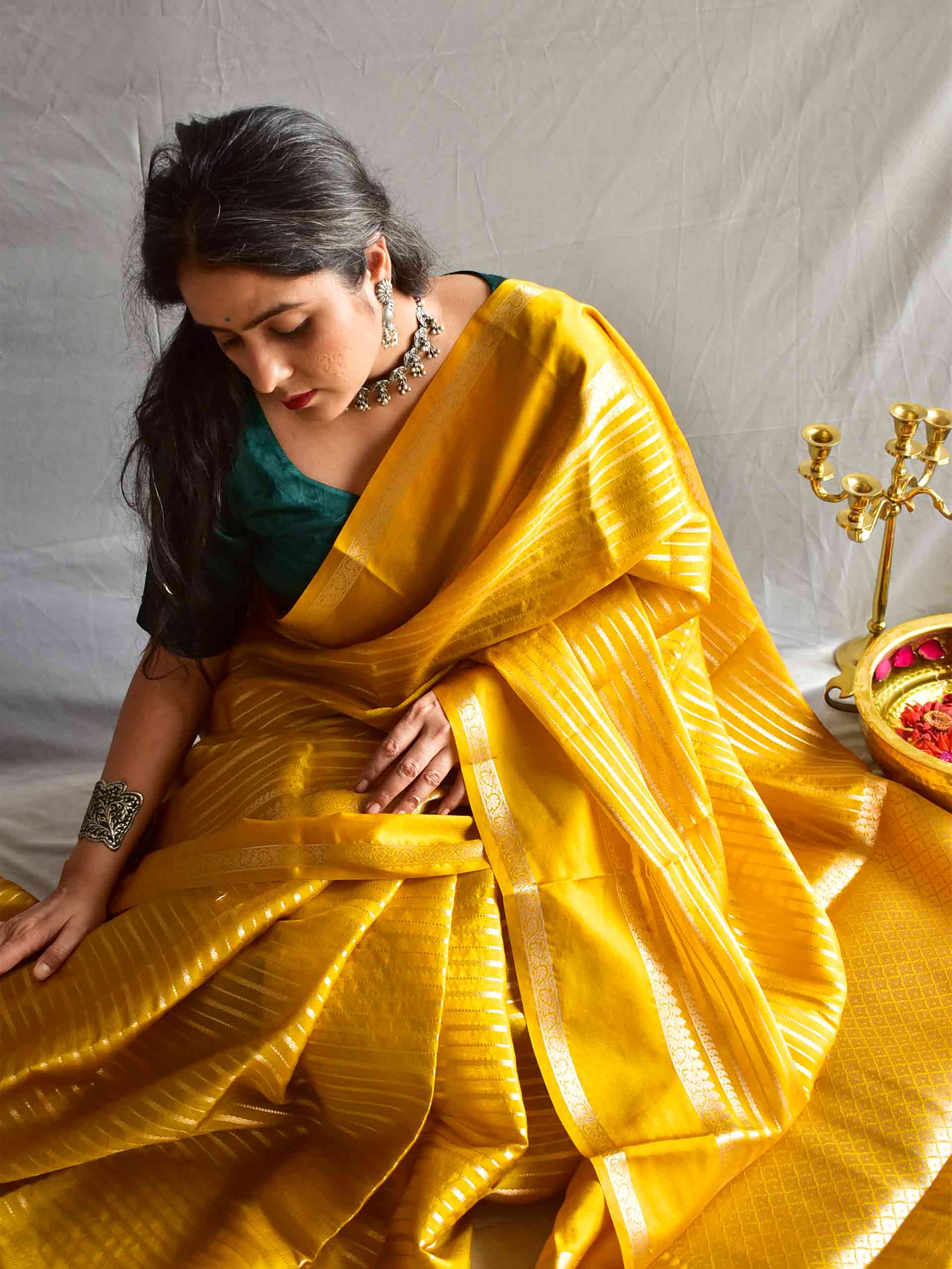 Kasturi - Chanderi saree