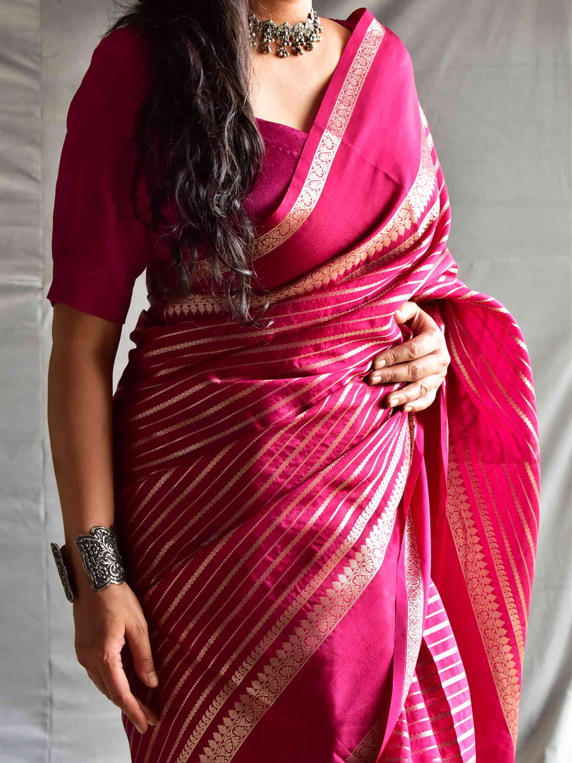 Mitali - Chanderi saree