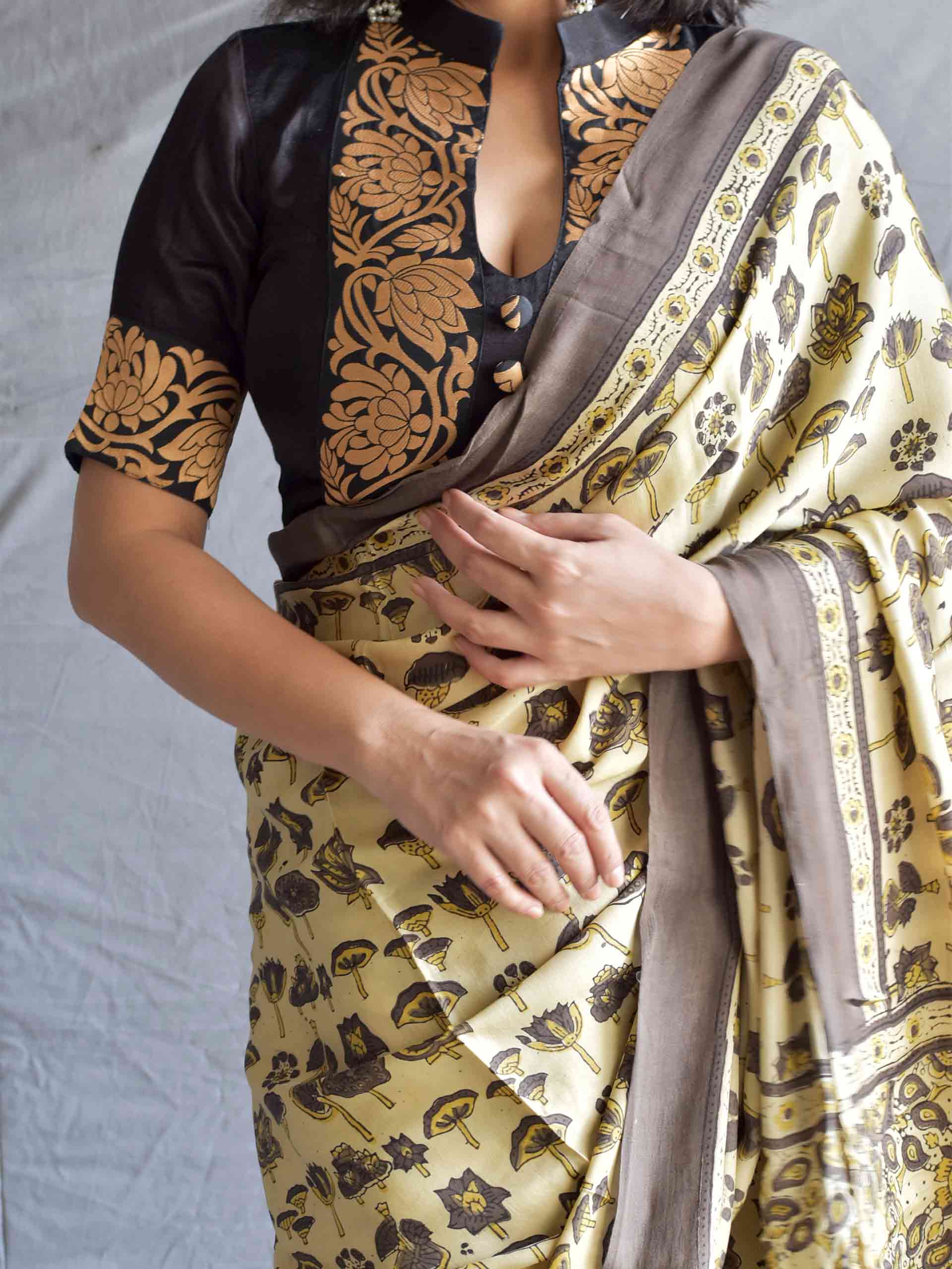 Mashru silk blouse