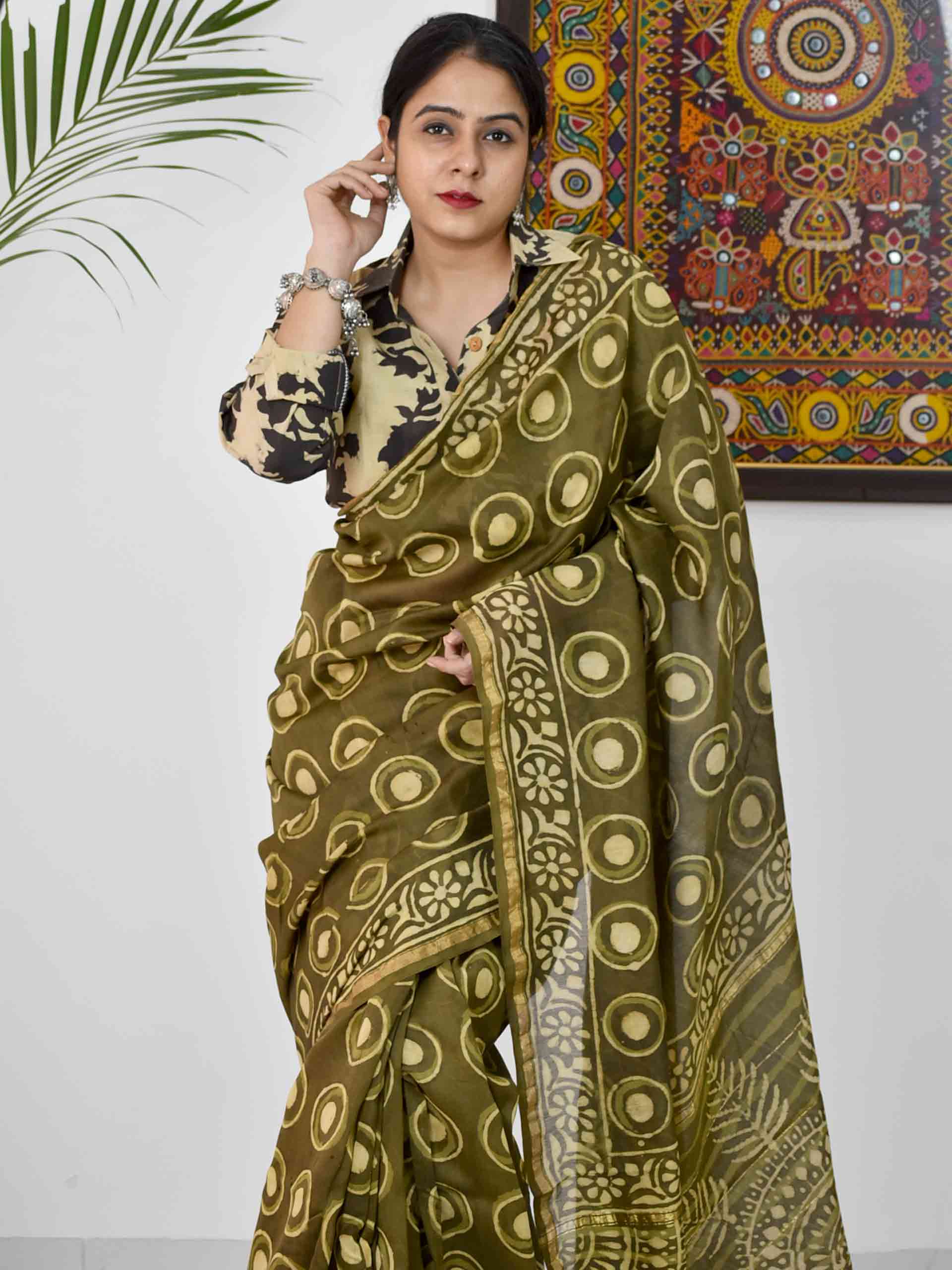 Buy Chanderi Silk Sarees Online