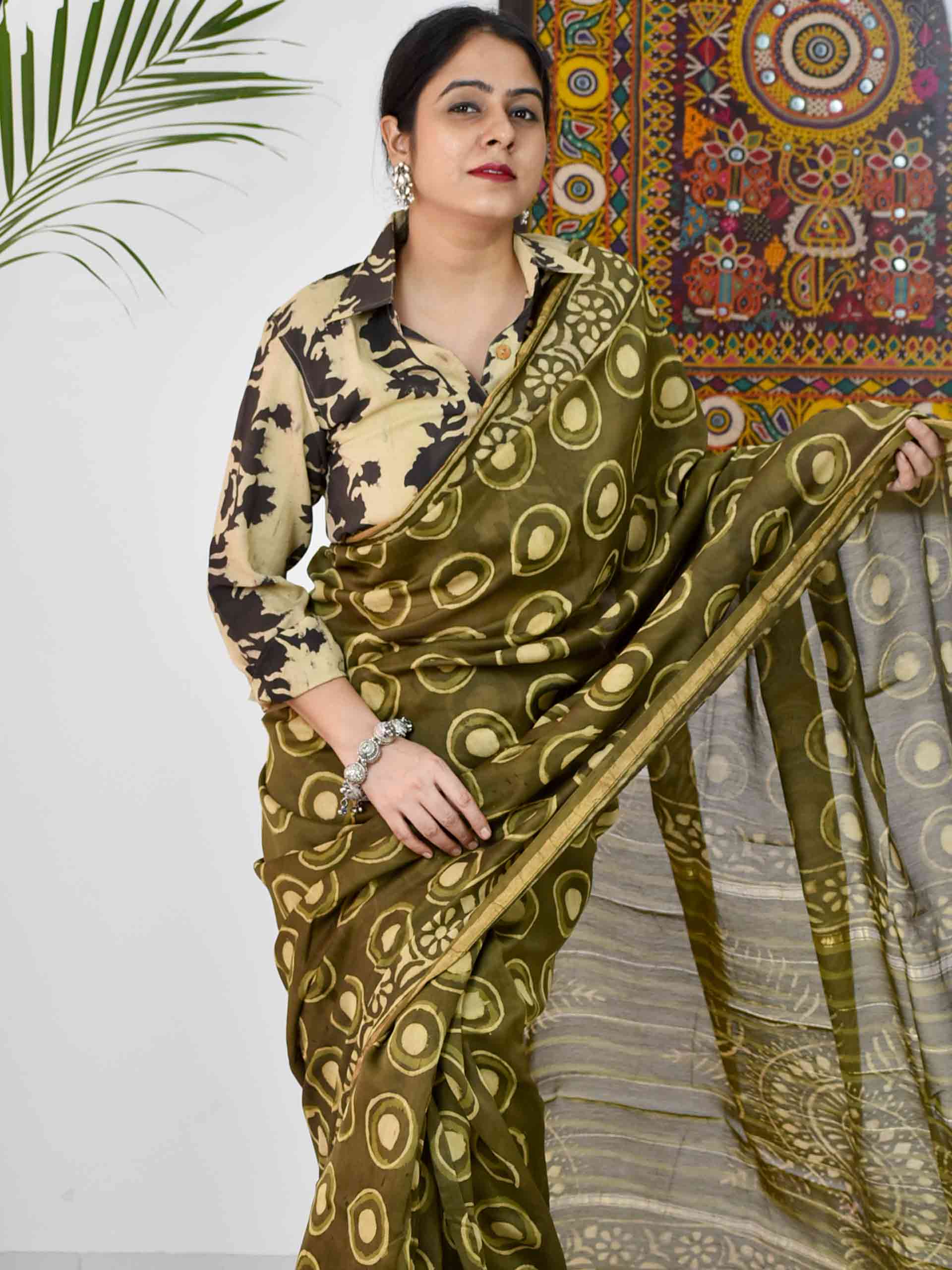 Buy Chanderi Silk Sarees Online