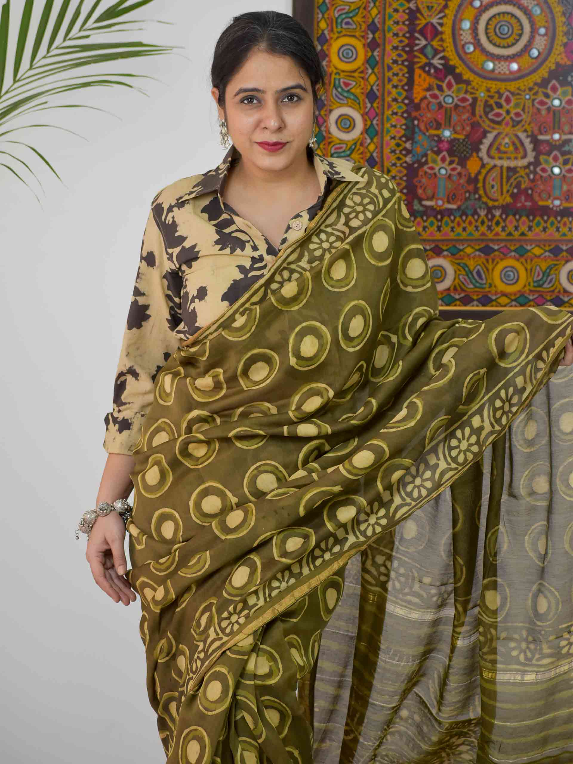 Buy Chanderi Silk Sarees Online