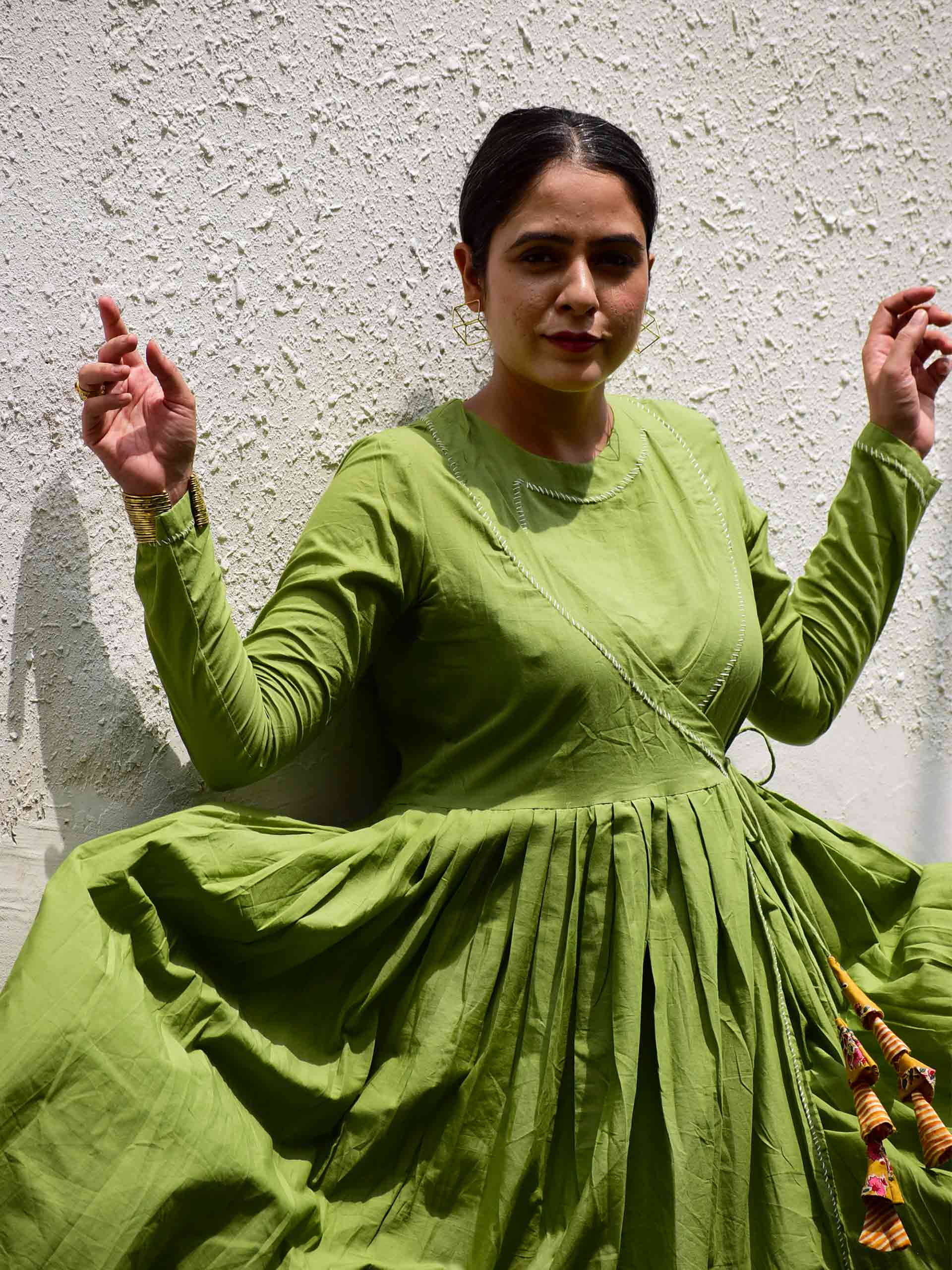 Mahi Angrakha Dress