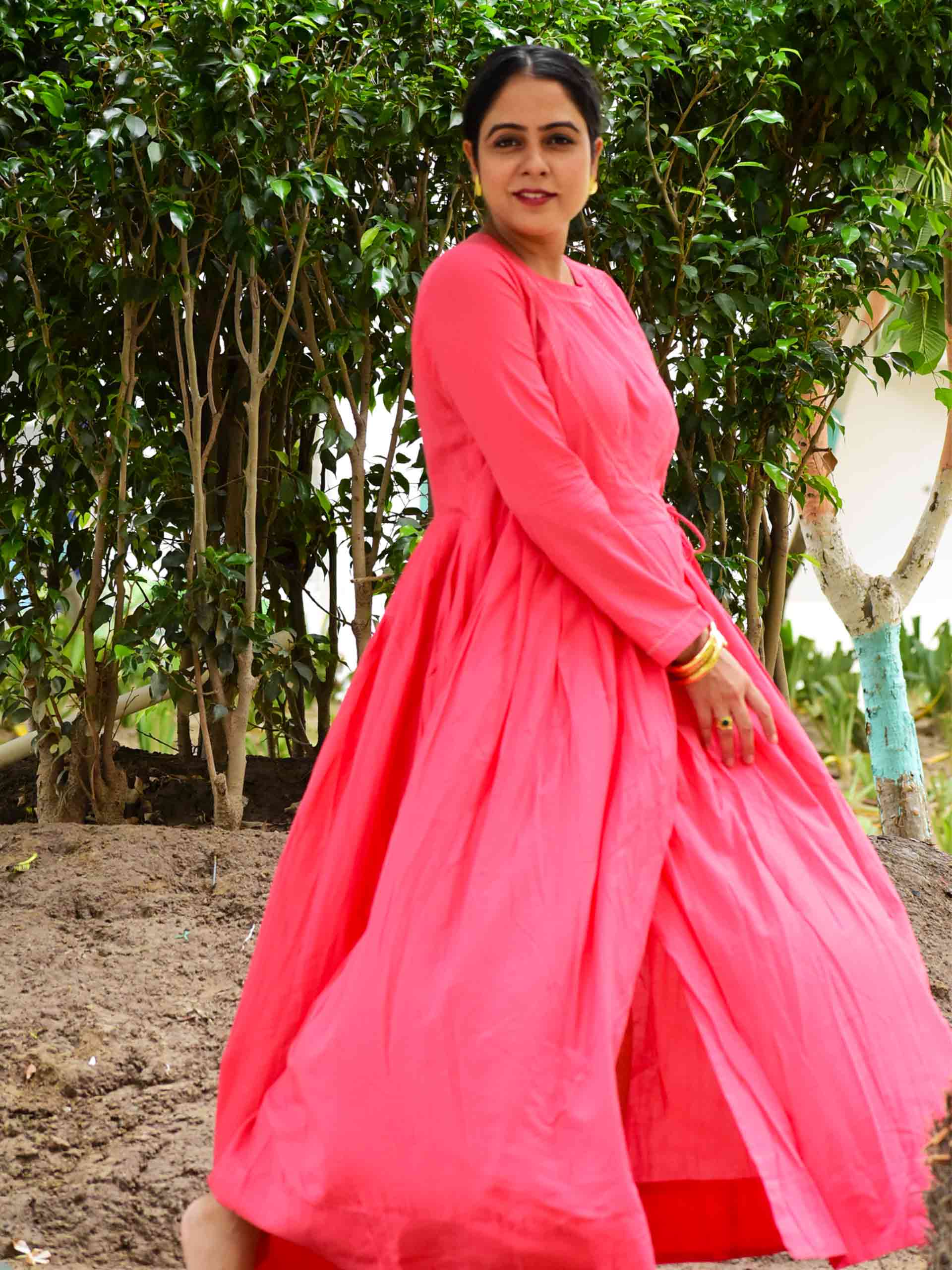 Meethi Angrakha Dress