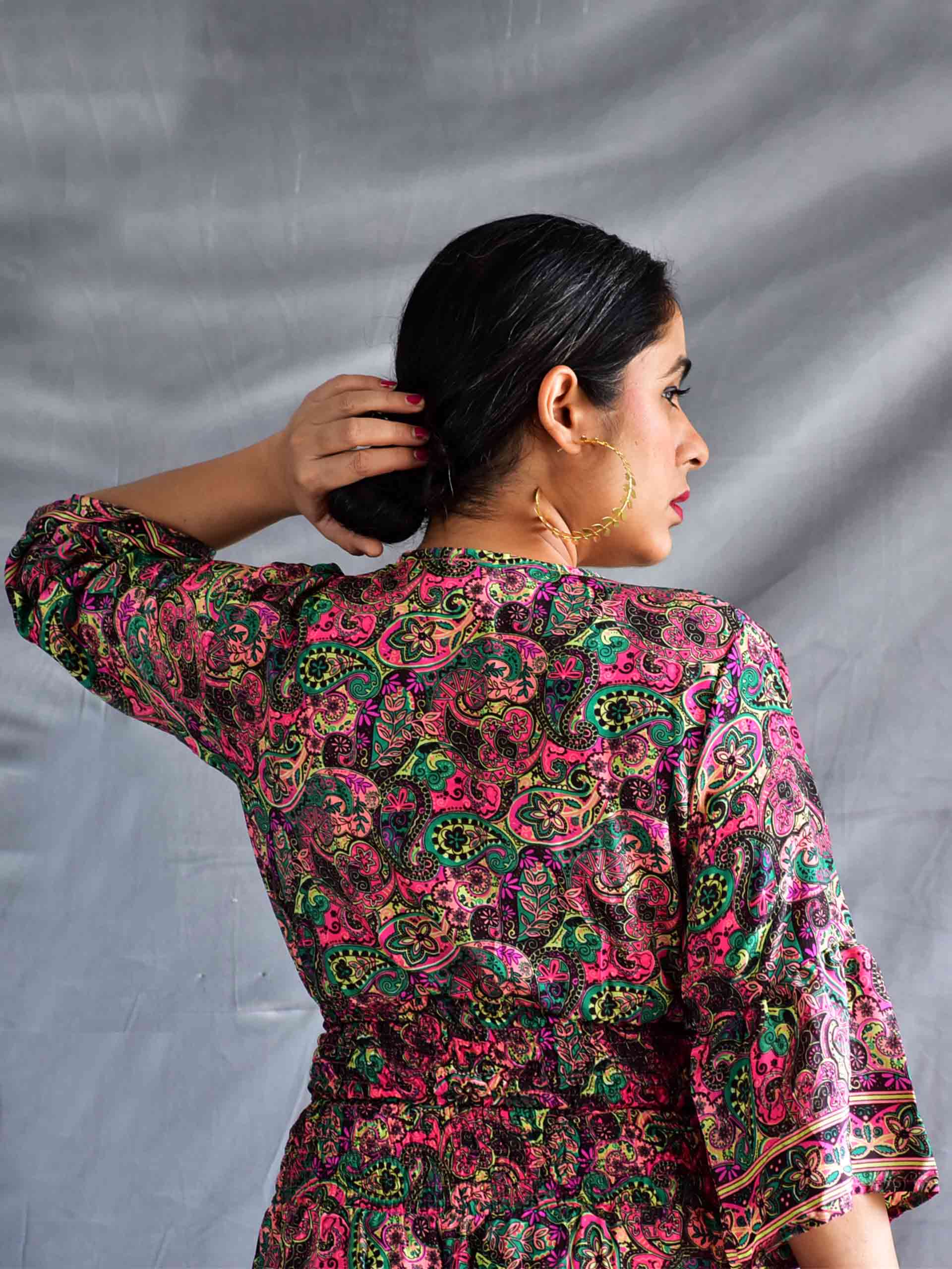 Mandla - crop top blouse
