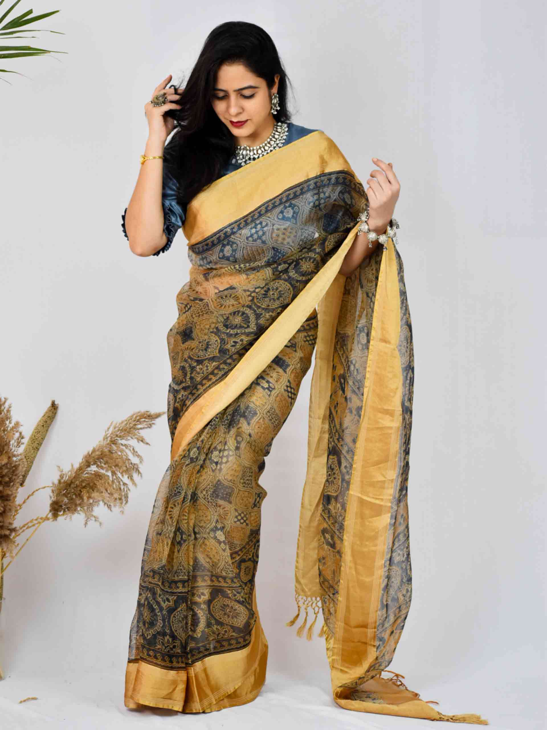 Organza Silk Saree for women