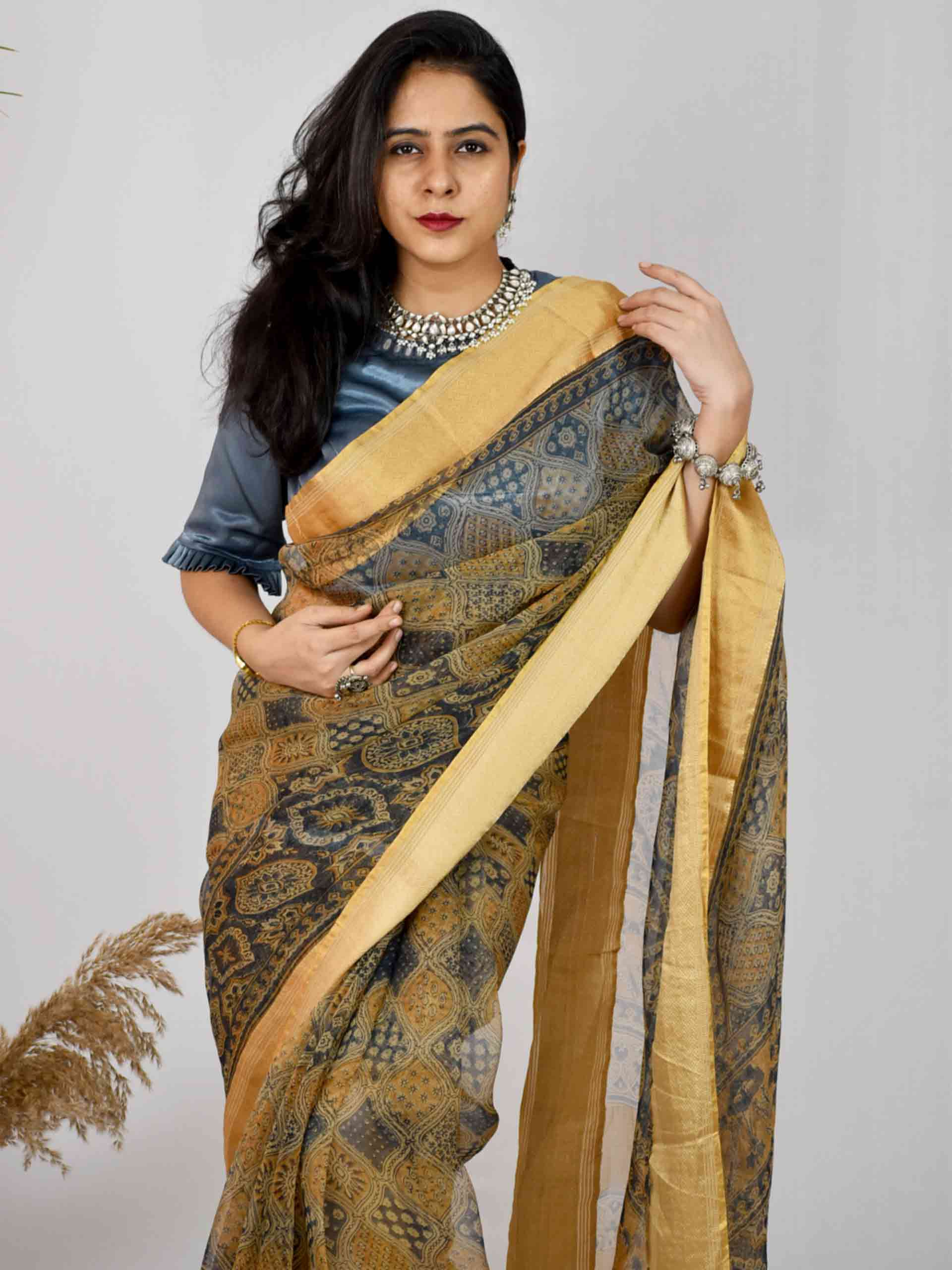 Organza Silk Saree for women