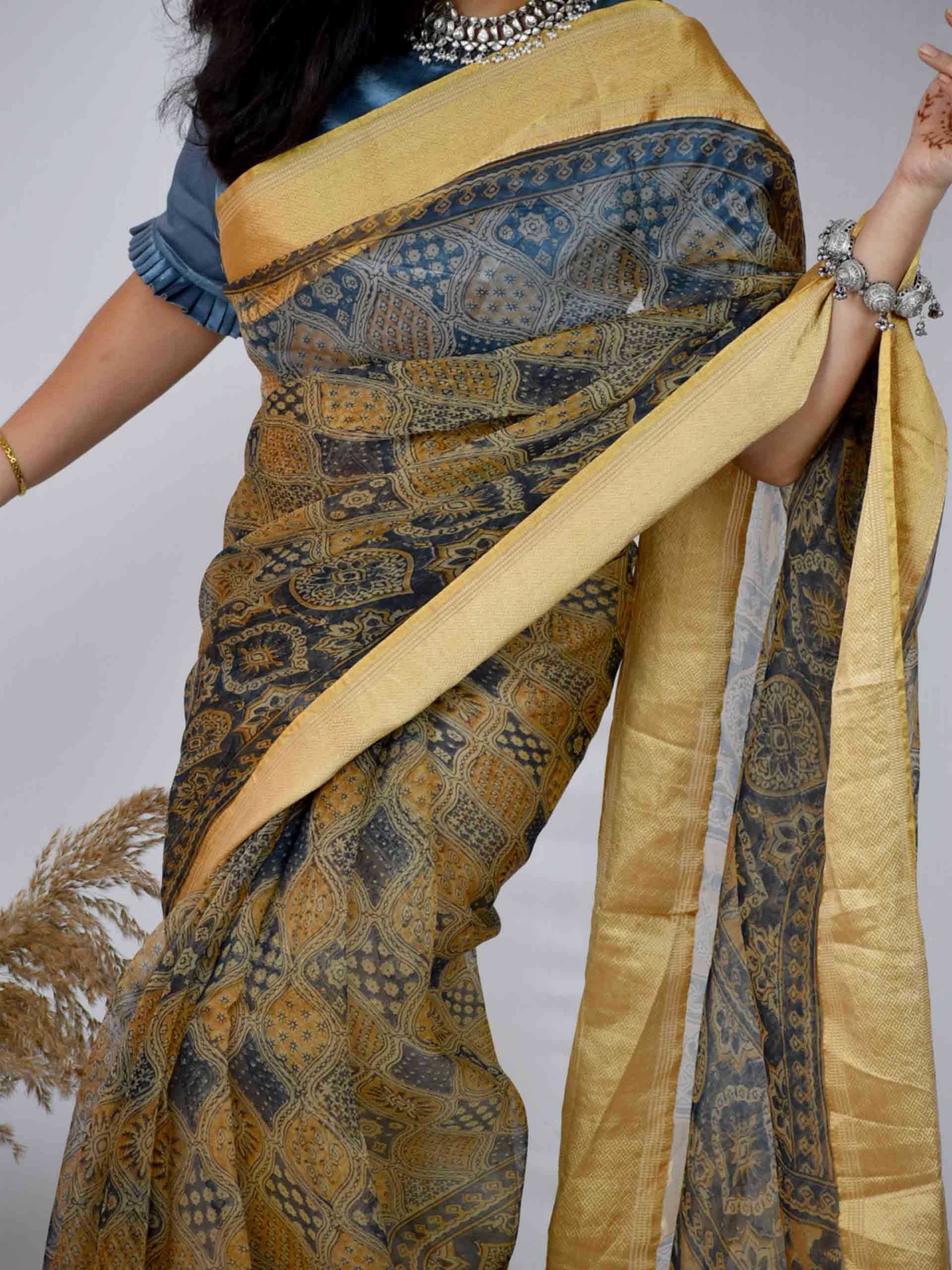 Organza Silk Saree for women