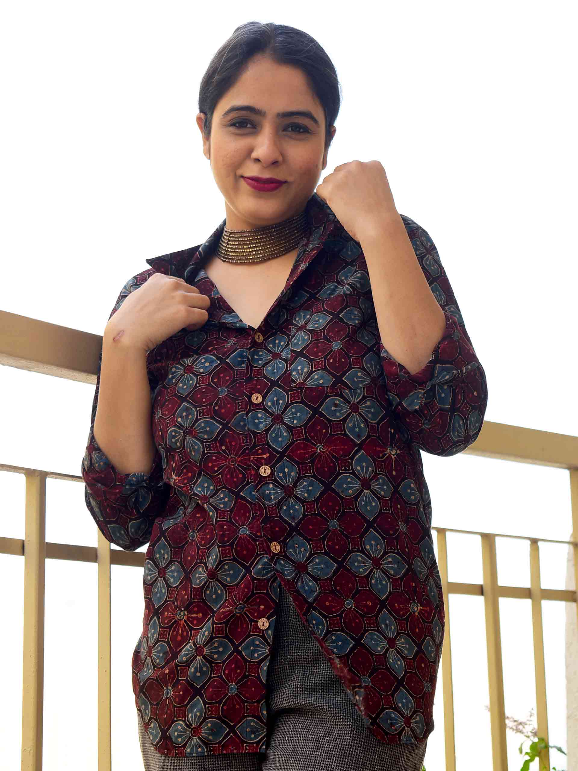 Buy Ajrakh Print Shirts