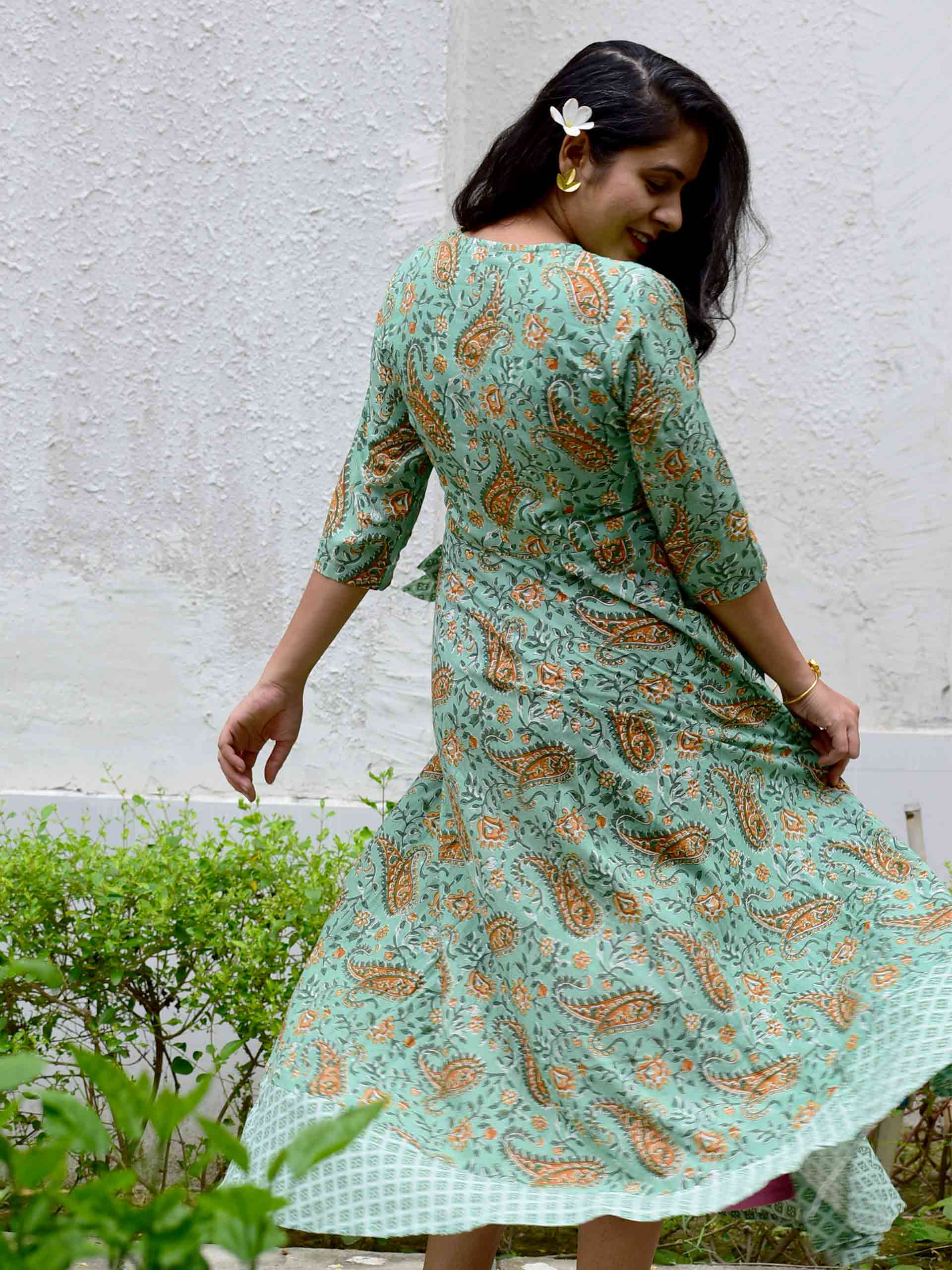 Raahein Angrakha Dress