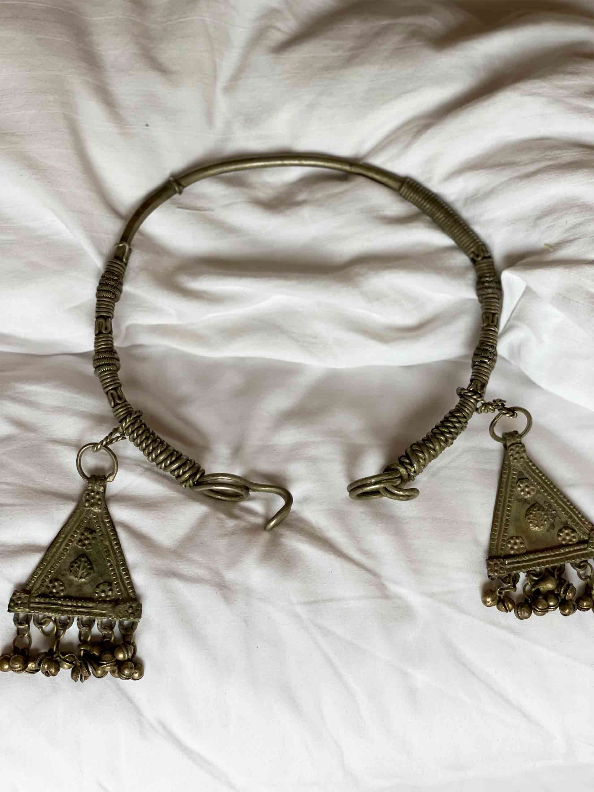 Trio  - Oxidized vintage Choker