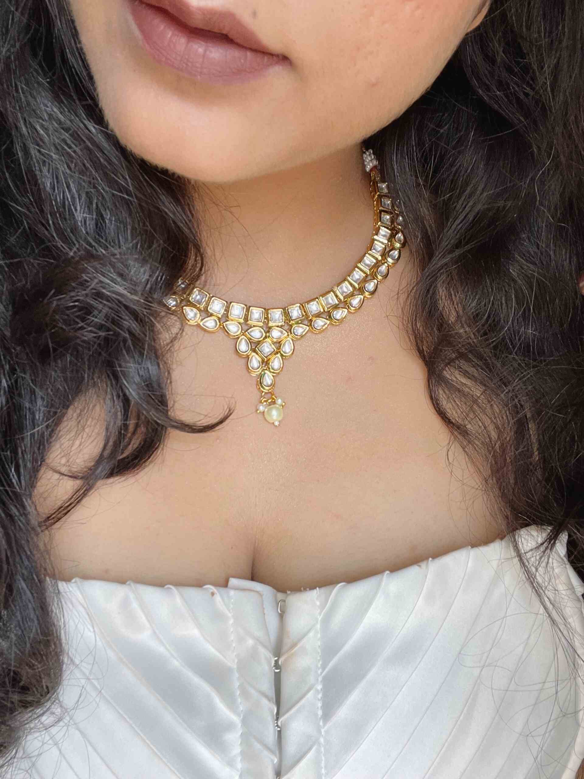 Meher  - Kundan necklace set