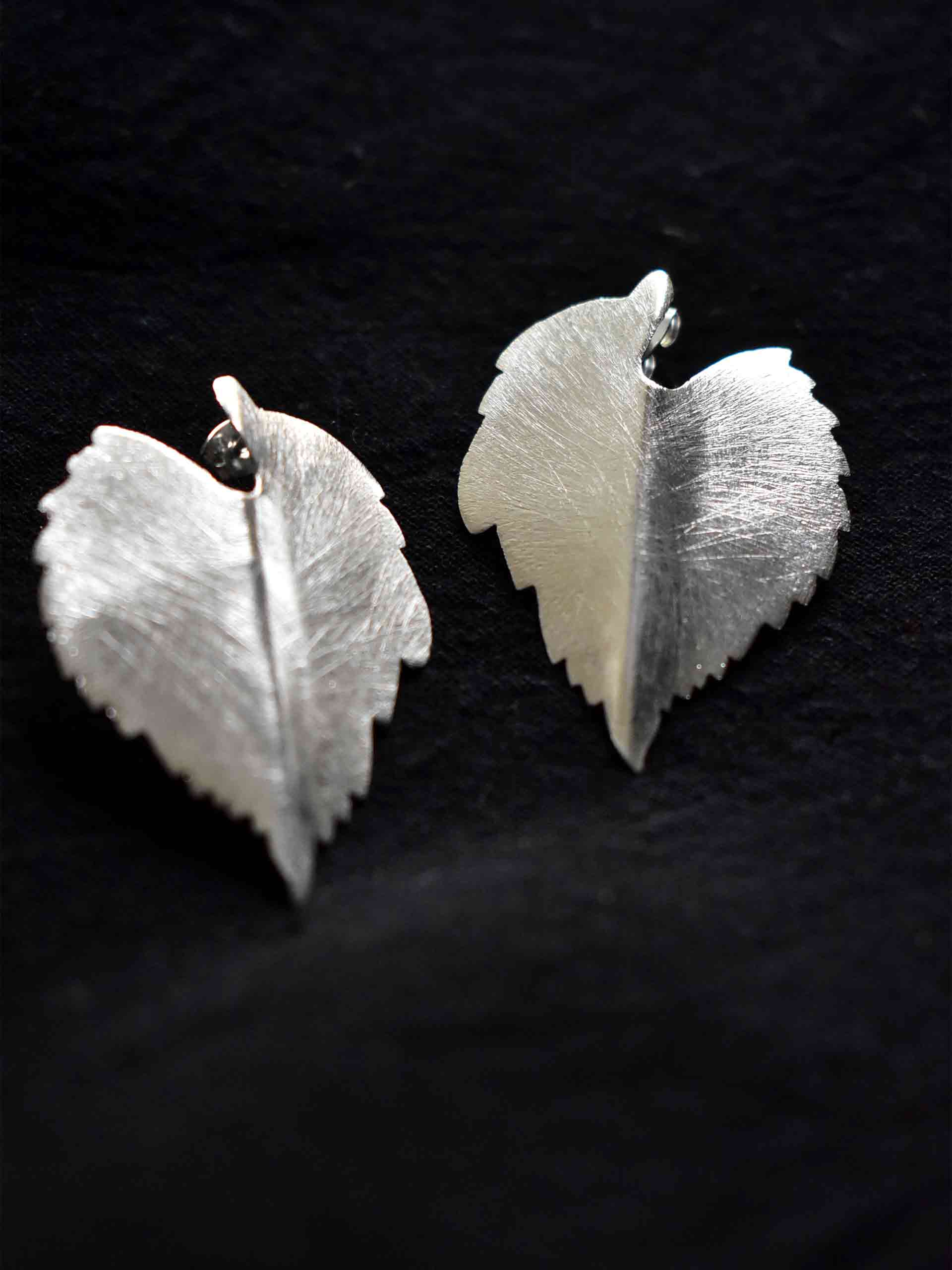 Heaven tree - silver plated earring