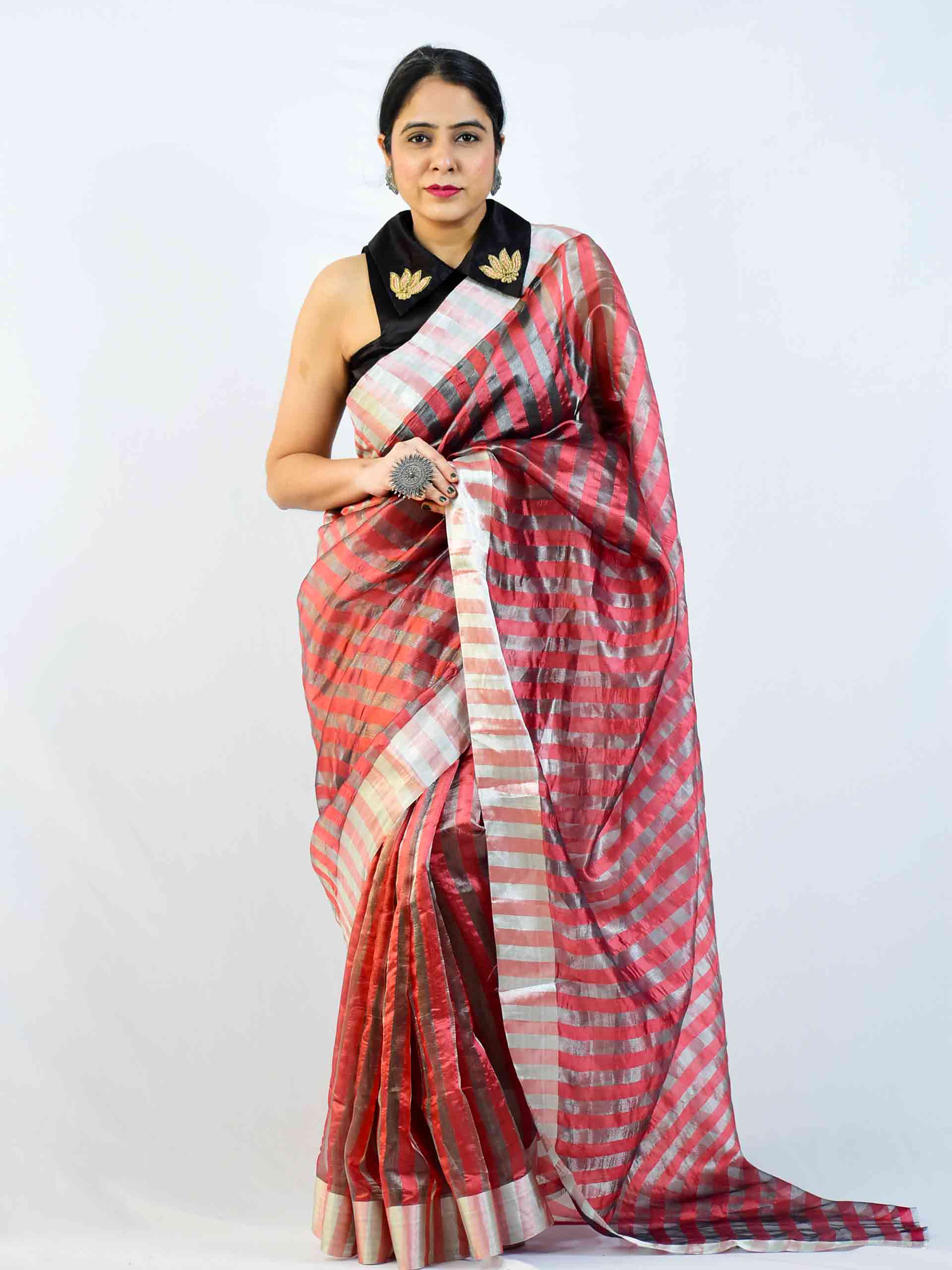 Buy Handloom Chanderi Silk Saree Online