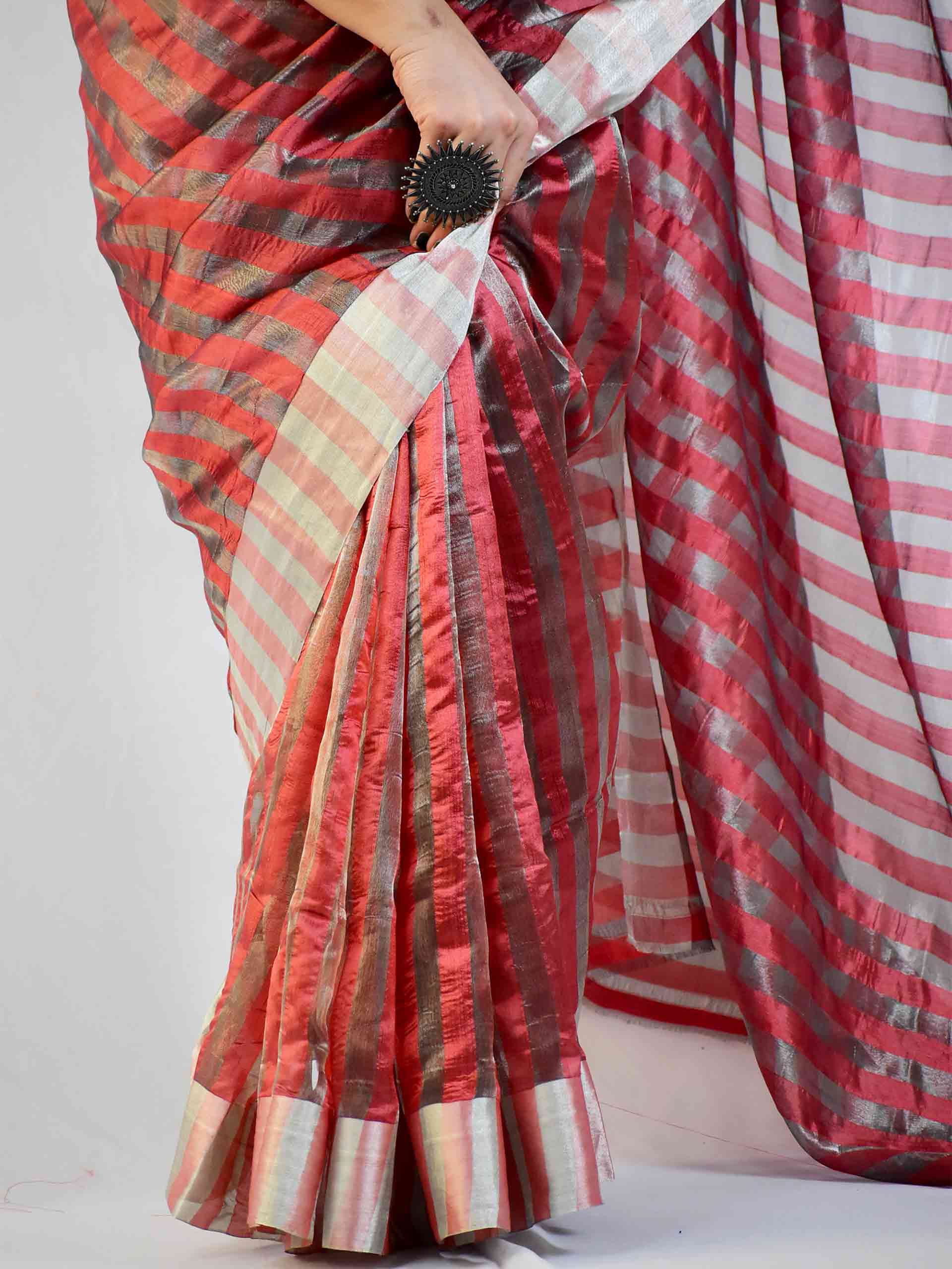 Buy Handloom Chanderi Silk Saree Online